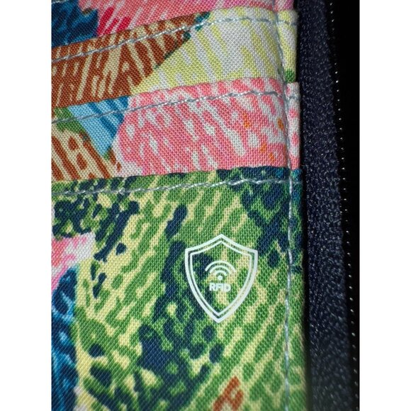 Vera Bradley Floral Embroidered Crossbody Wallet With Adjustable Strap - Picture 5 of 15